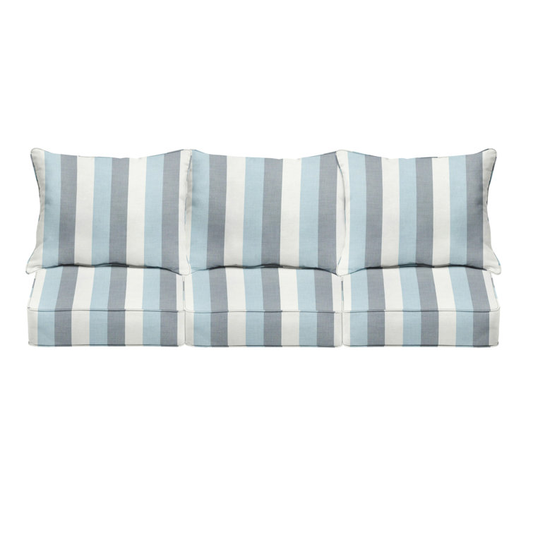 Outdoor sofa cushions sunbrella hot sale